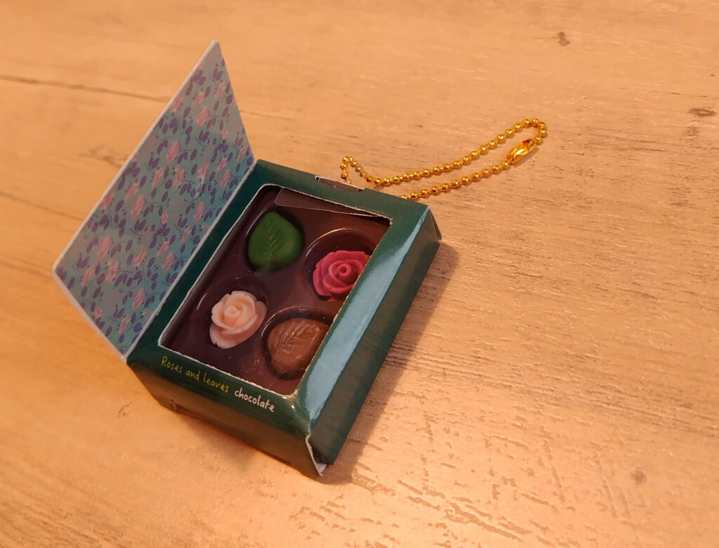 箱入りチョコのガチャ
